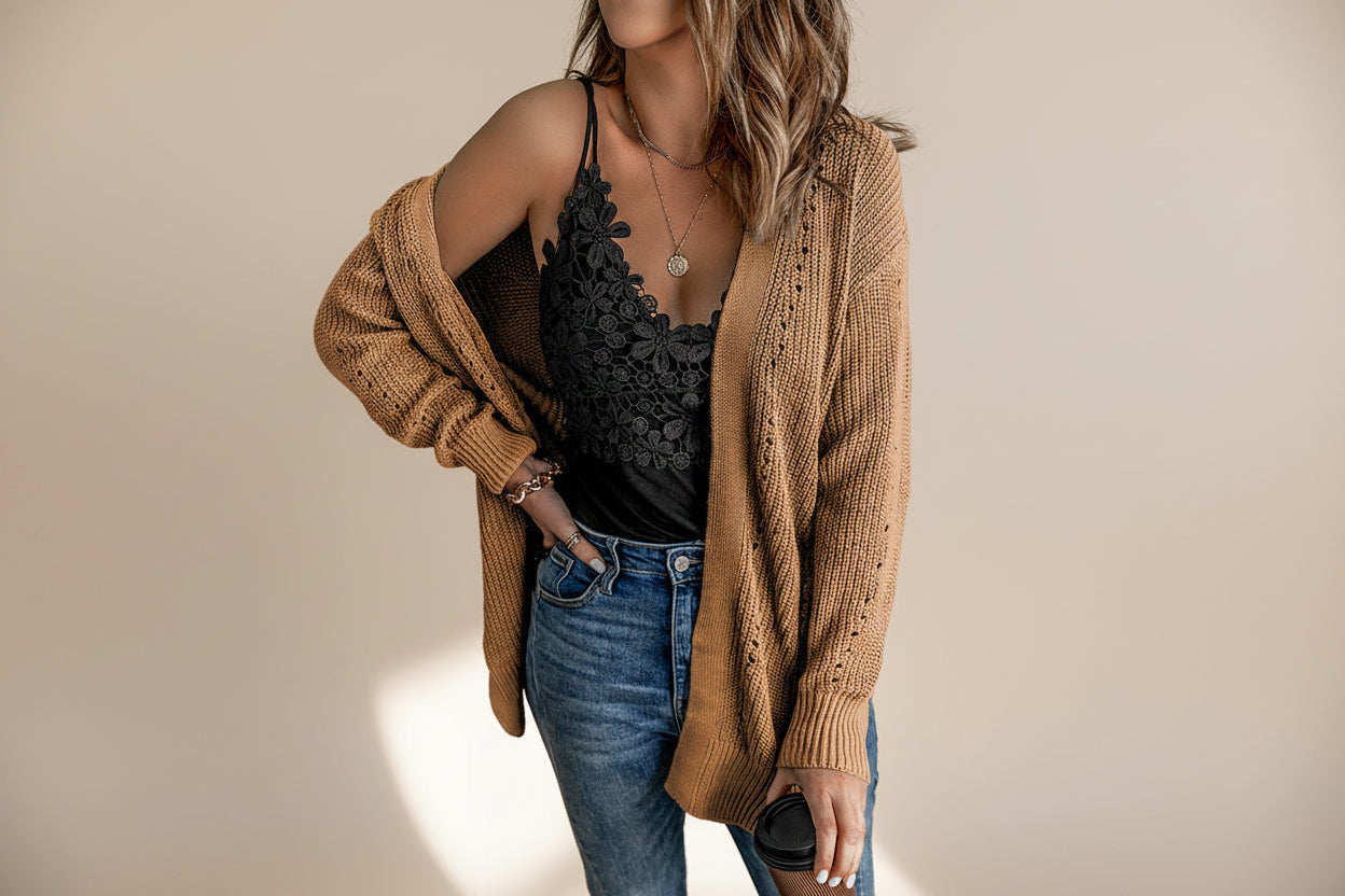 How to Layer Knitwear Without Looking Bulky