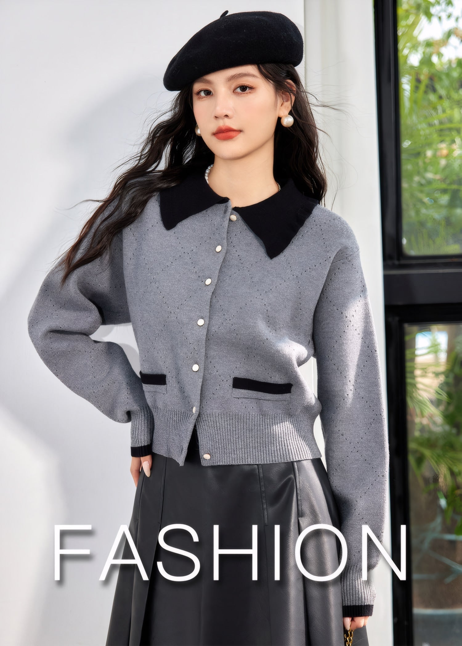 ELNOVÉ Charlotte Classic Sweater
