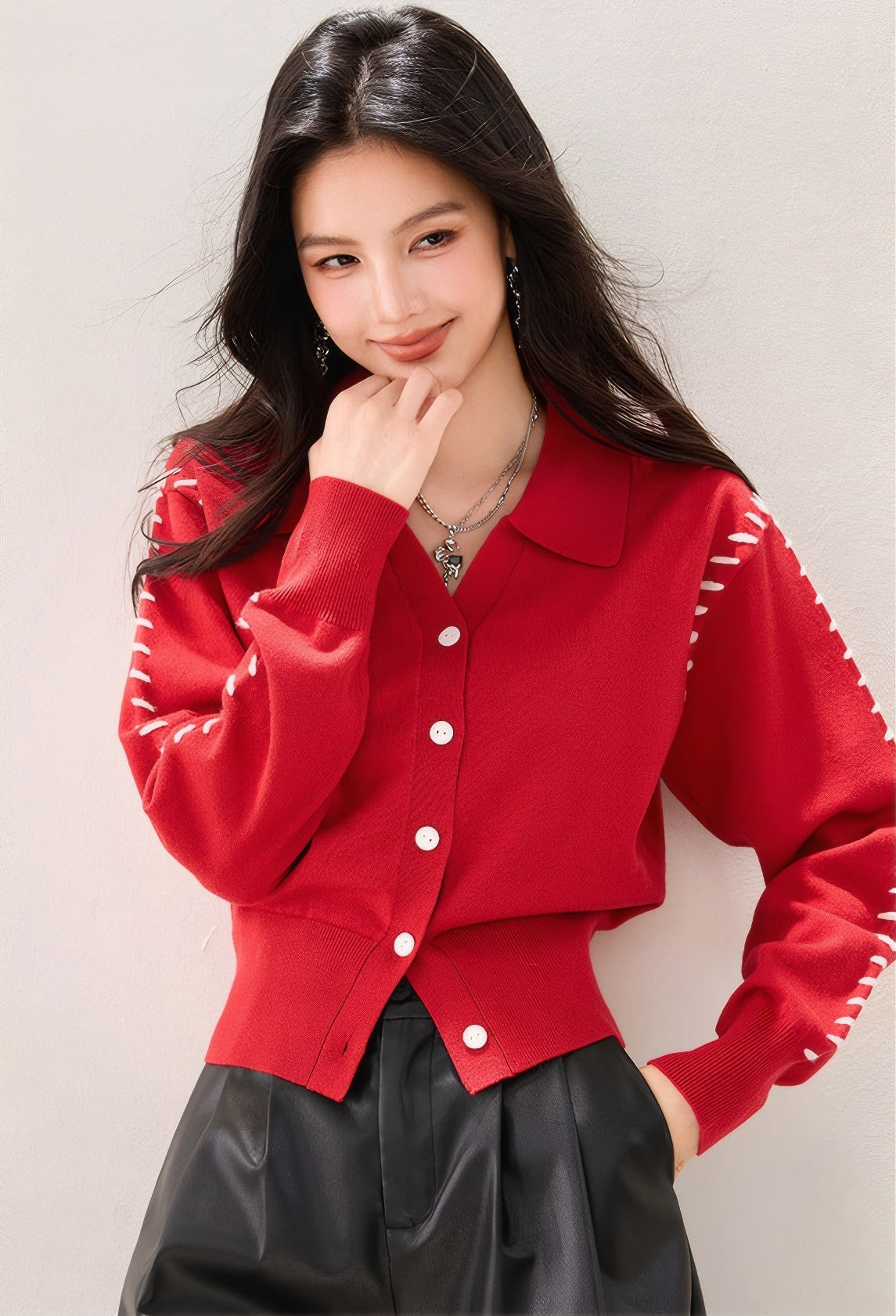 ELNOVÉ Olivia Cardigan Clássico