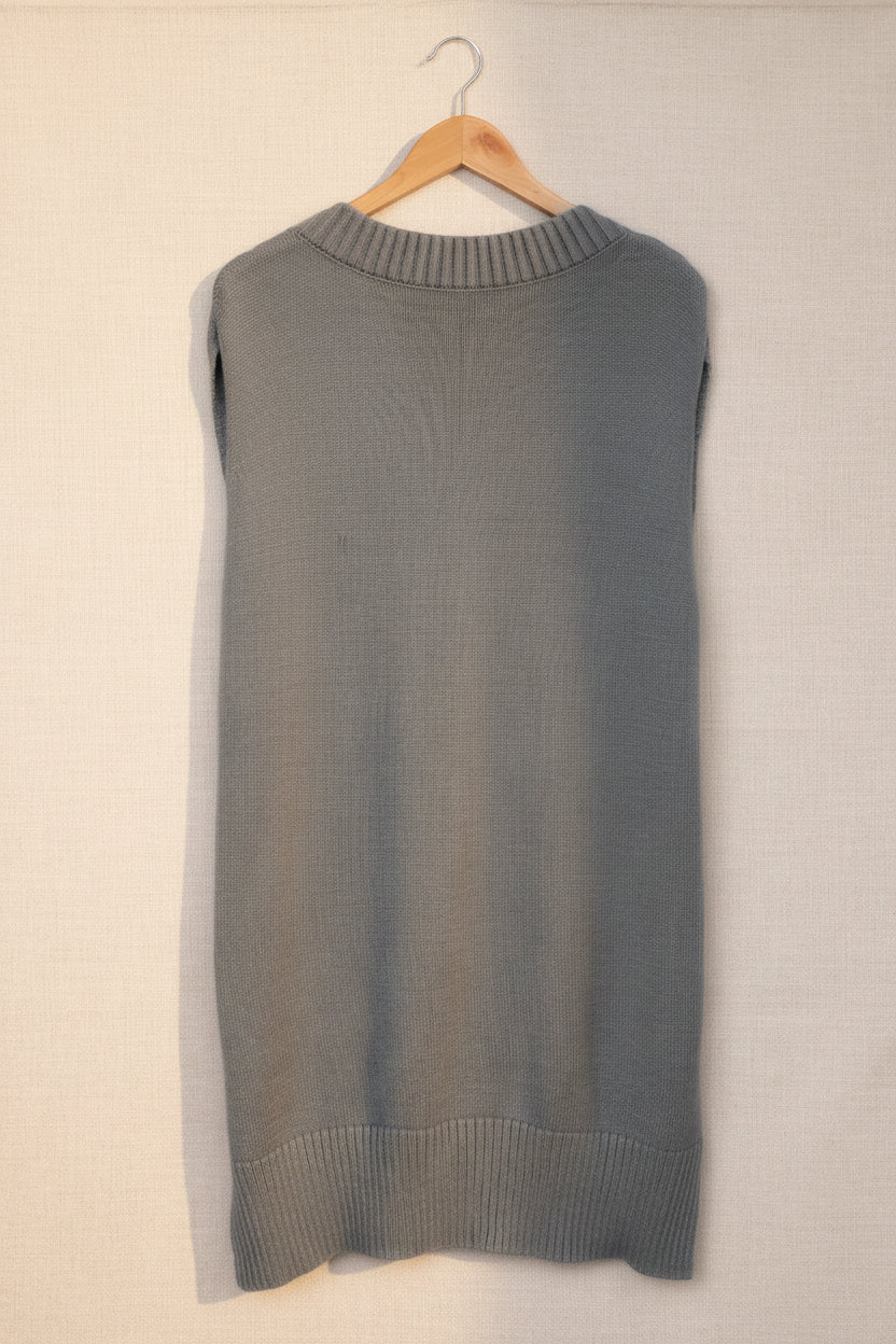 Cable Knit Sweater Vest