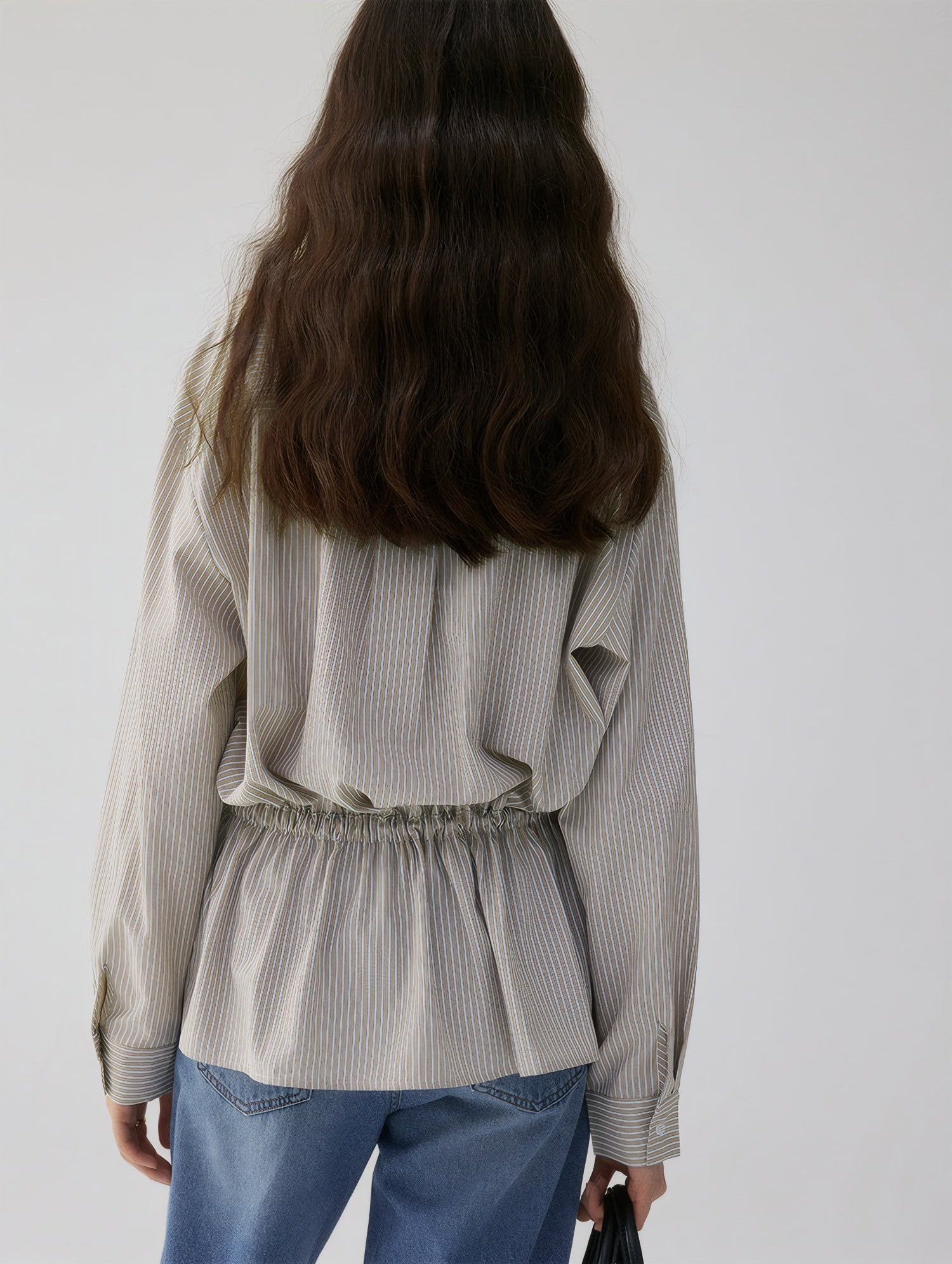 ELNOVÉ Pascale Striped Shirt
