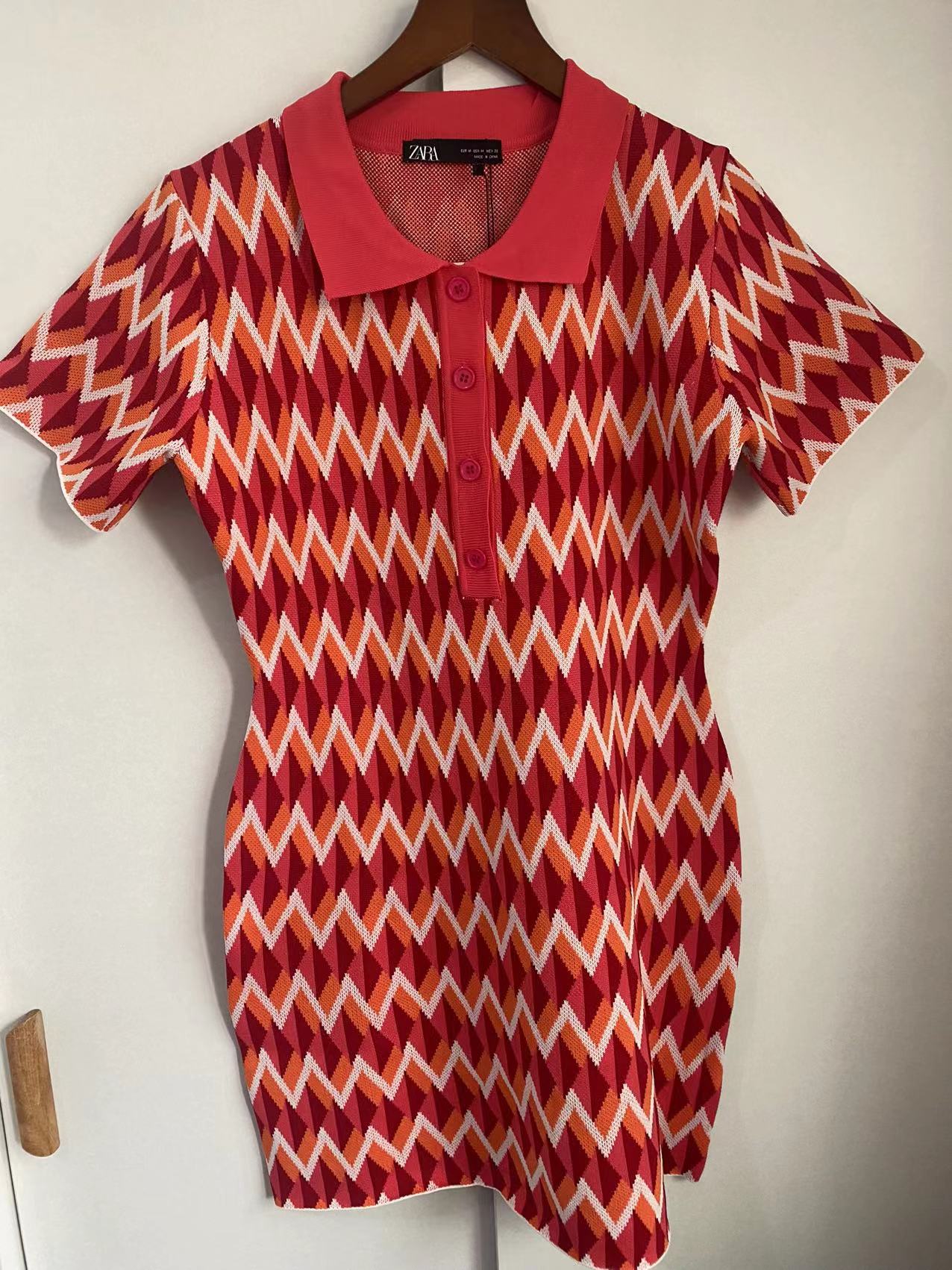 Robe en Maille Adrienne à Revers ELNOVÉ