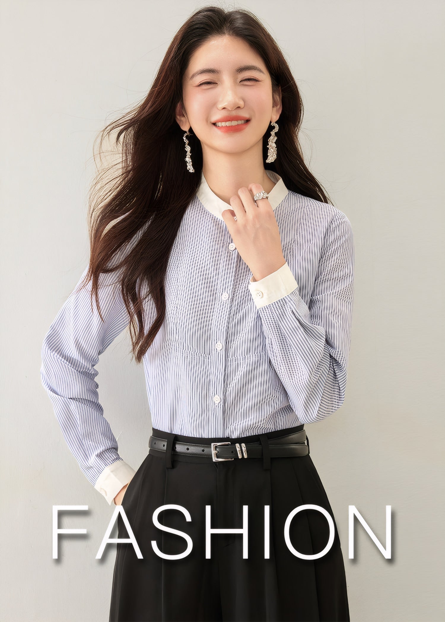 ELNOVÉ Nora Chemise Col Rond