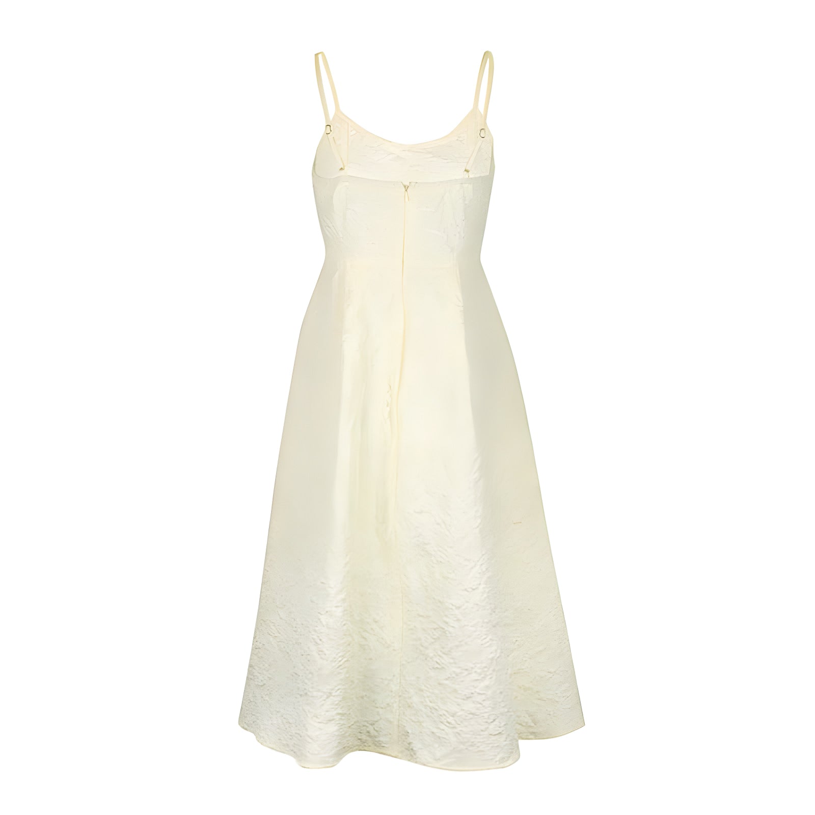 Céleste One-Shoulder Midi Dress#Color_Apricot