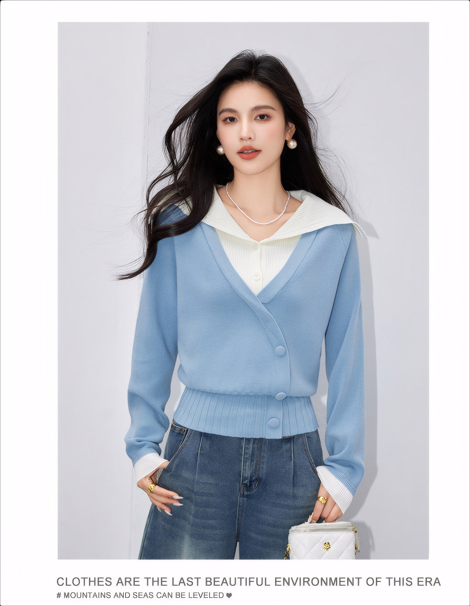ELNOVÉ Margot Colorblock Sweater