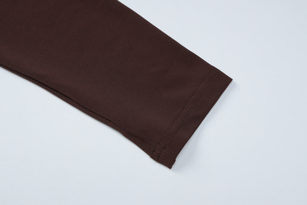 ELNOVÉ Marine U-Neck Dress