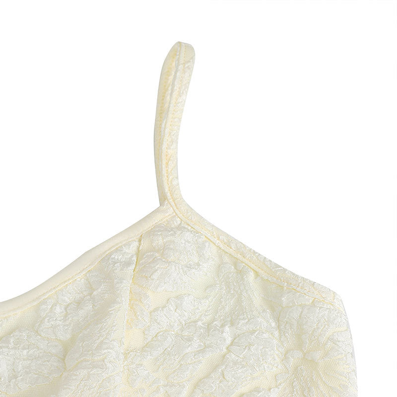 Strap style one-piece collar dress#Color_Apricot