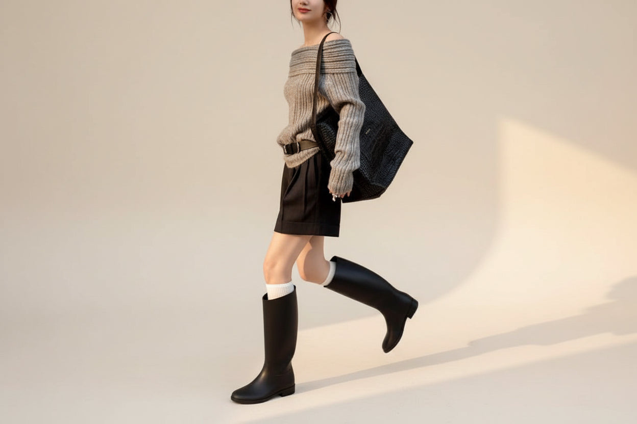 Coralie Off-Shoulder Sweater