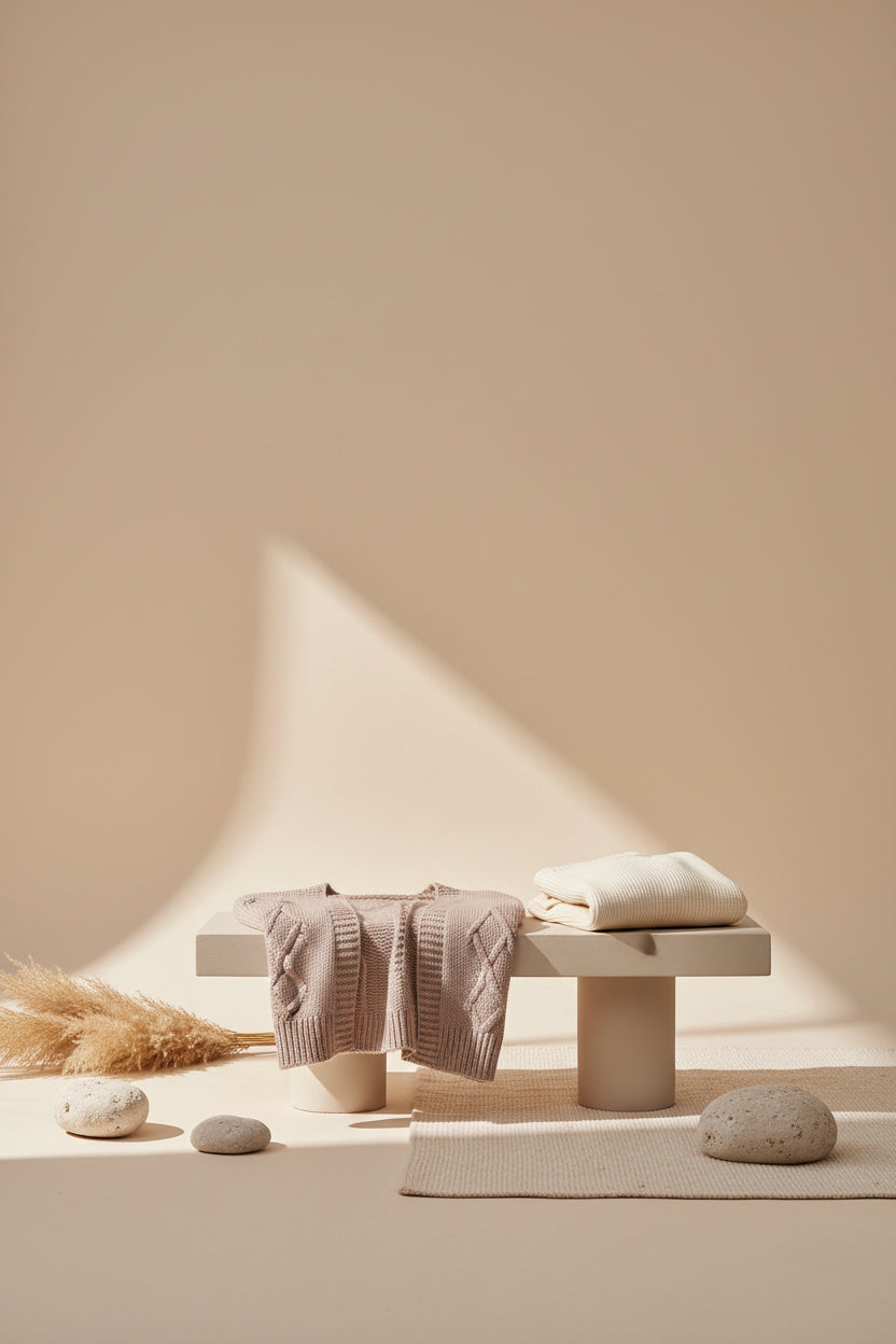 Ribbed Trim Eyelet Cable Knit Cardigan — View 35