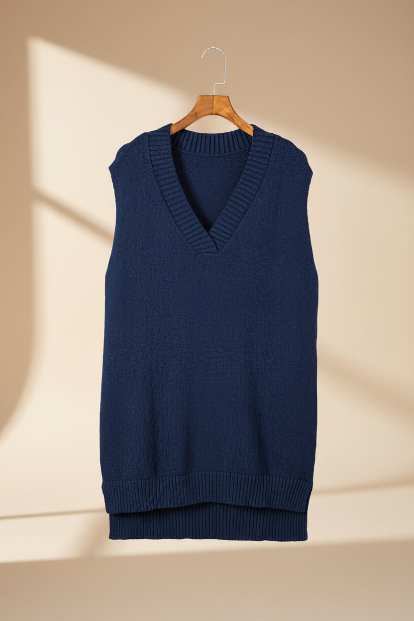 Cable Knit Sweater Vest