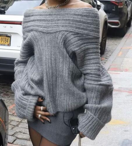 Coralie Off-Shoulder Sweater