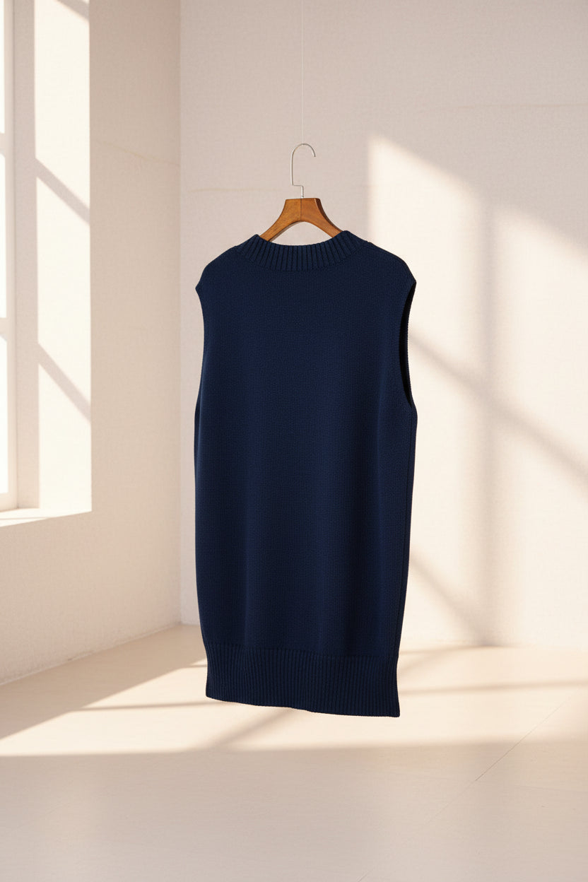 Cable Knit Sweater Vest