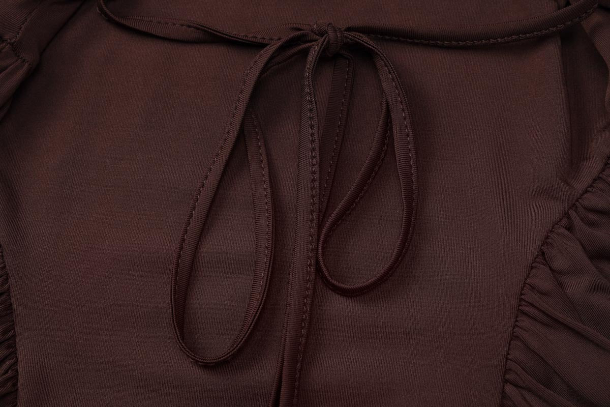 ELNOVÉ Marine U-Neck Dress