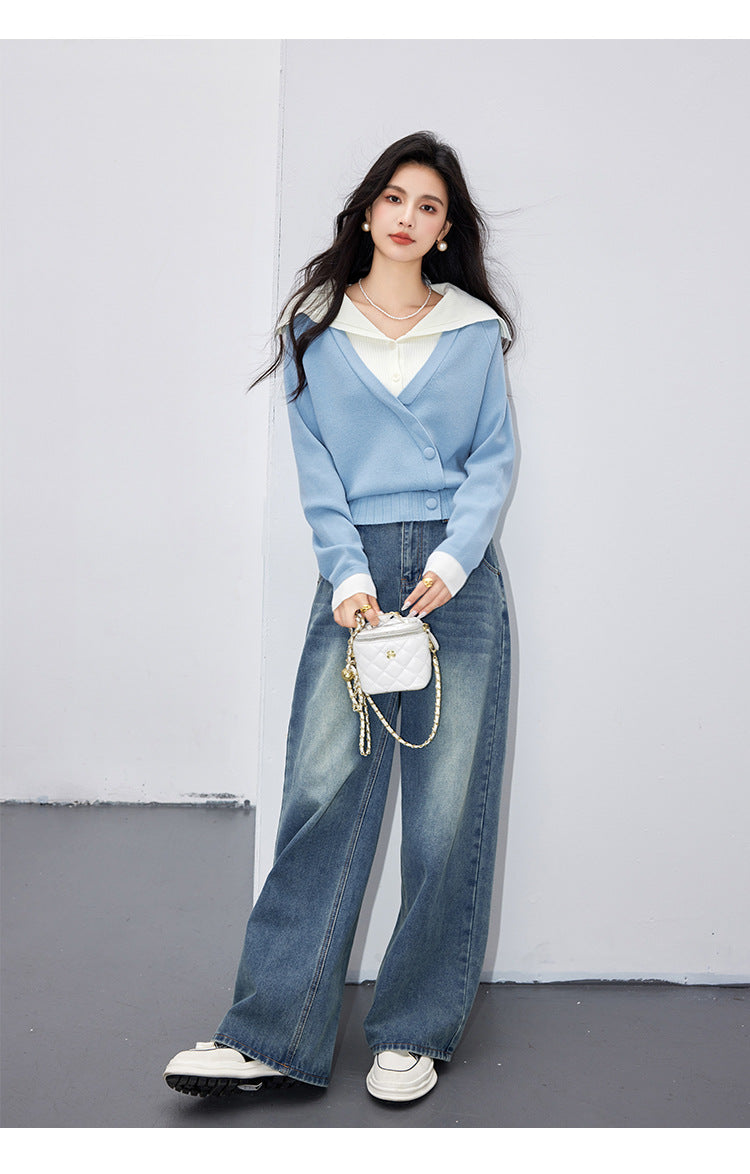 ELNOVÉ Margot Colorblock Sweater