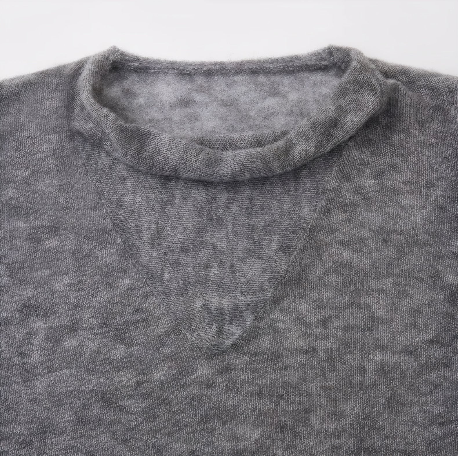 ELNOVÉ Mélanie Deep U-Neck Merino Sweater