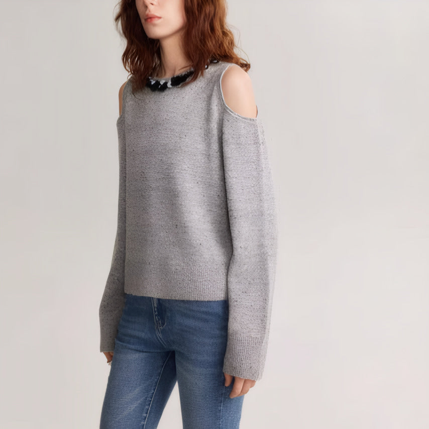 ELNOVÉ #Color_Gray - Sweater