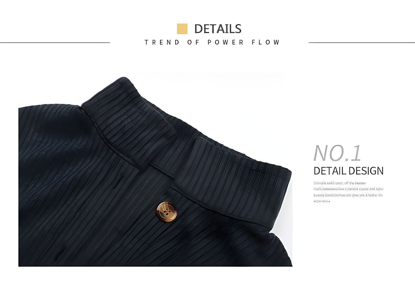 button-front A-line knit dress