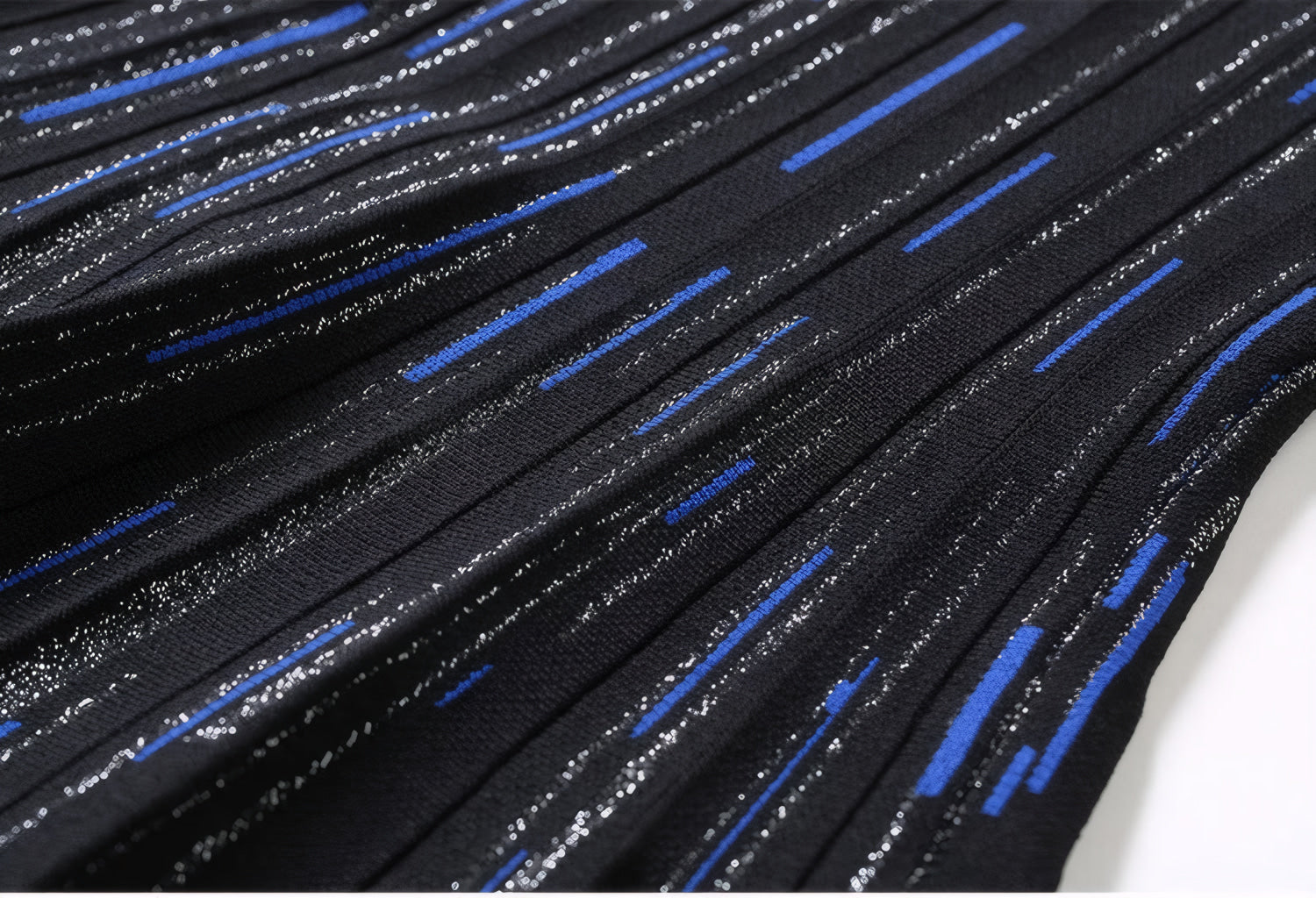 ELNOVÉ Stéphanie gestreiftes Strickkleid