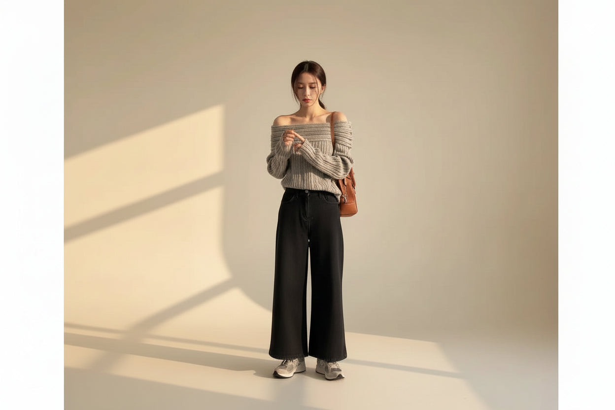 Coralie Off-Shoulder Sweater