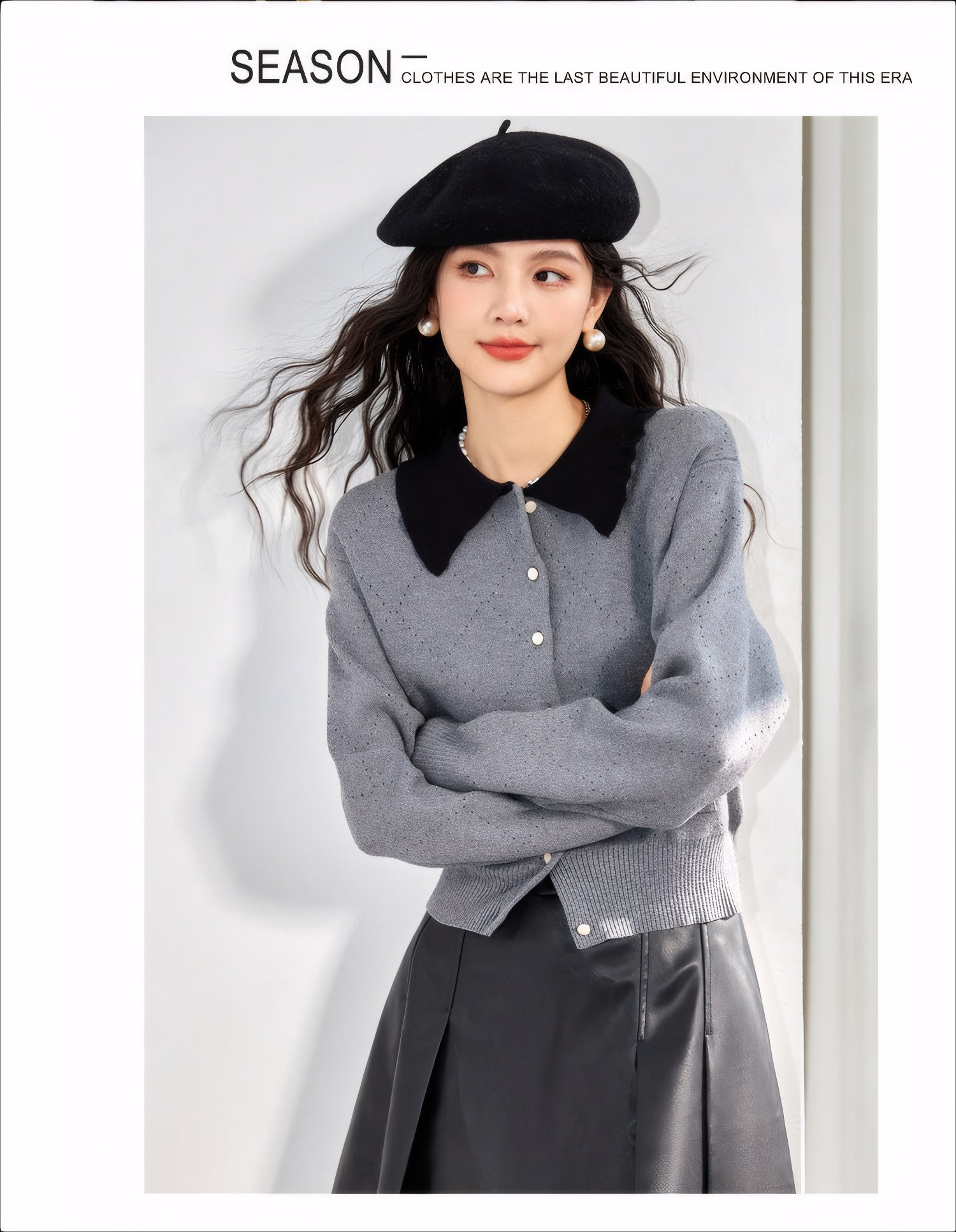 ELNOVÉ Charlotte Classic Sweater