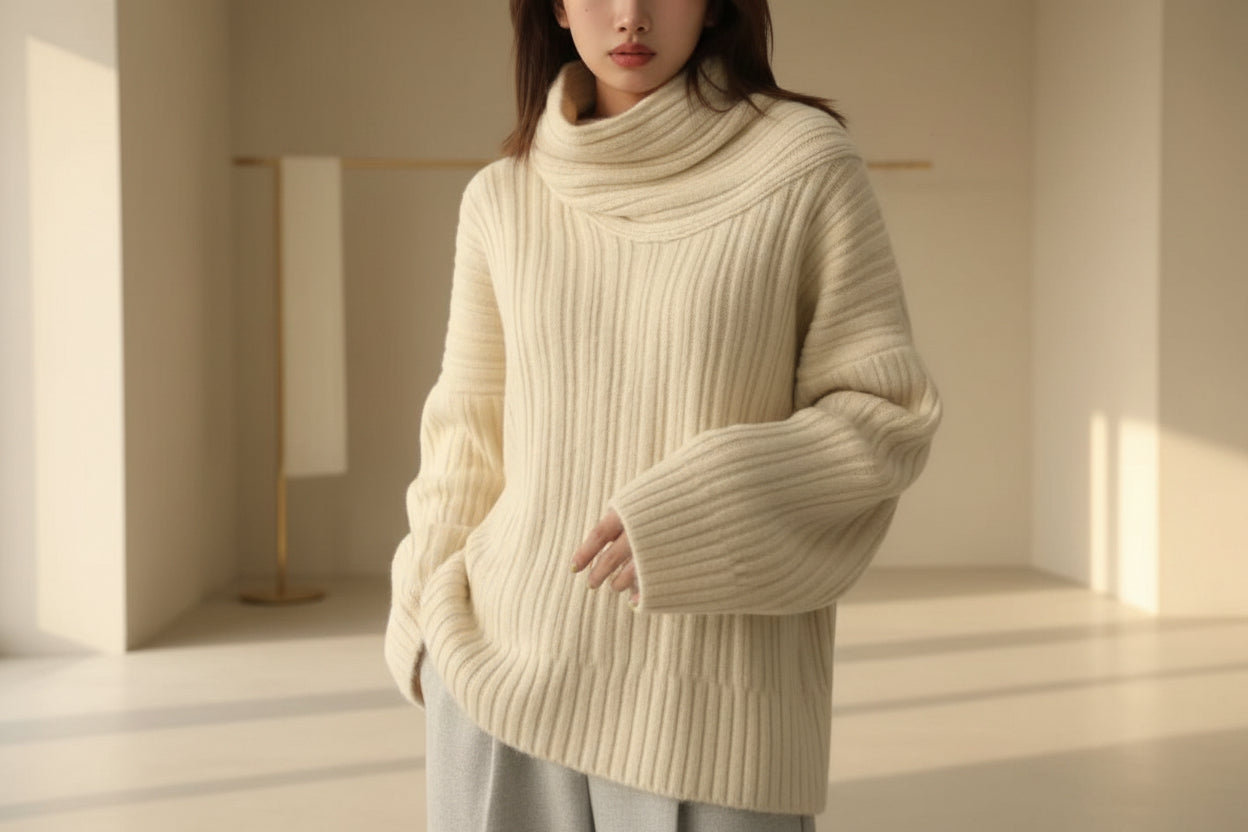 Coralie Off-Shoulder Sweater