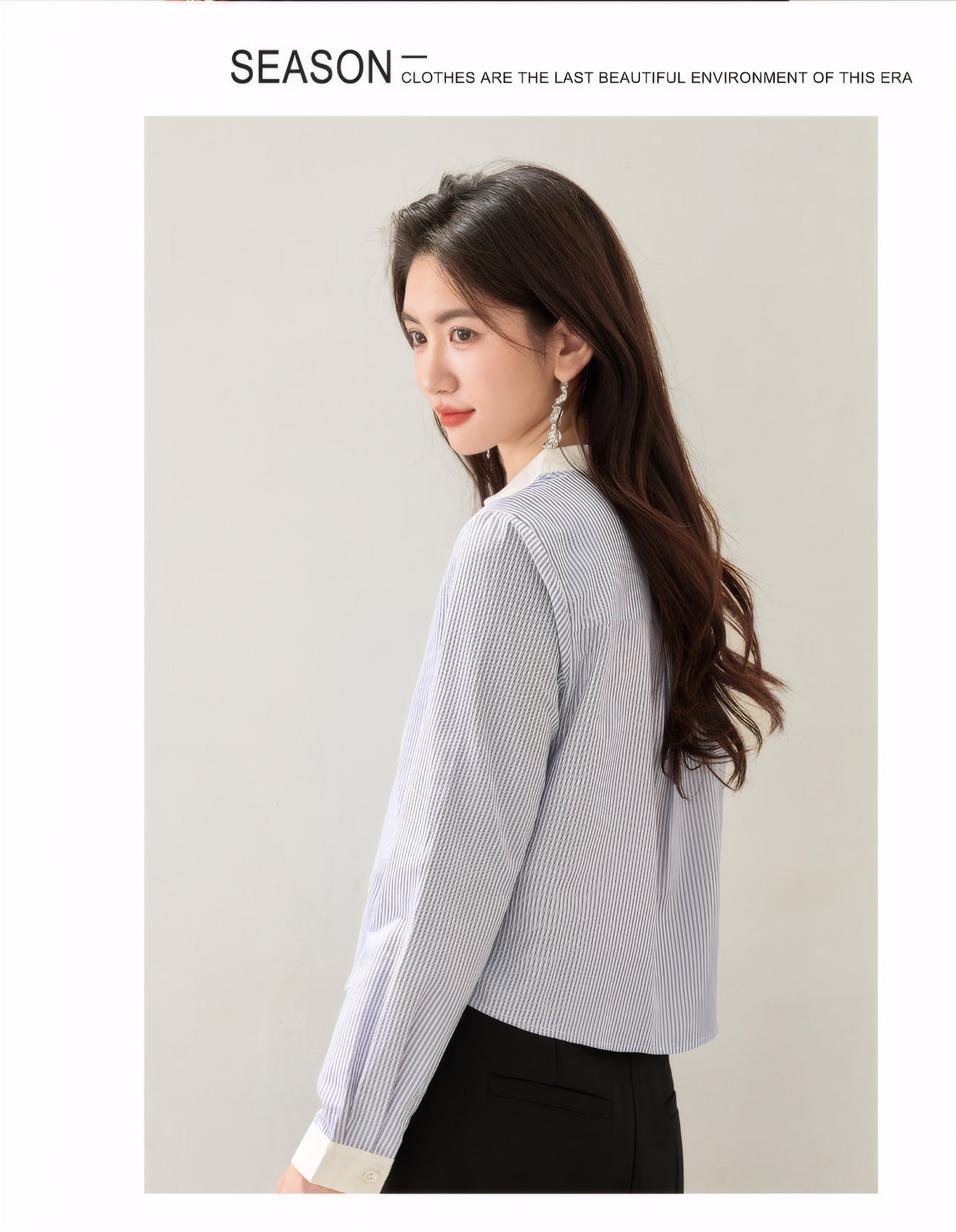 ELNOVÉ Nora Chemise Col Rond