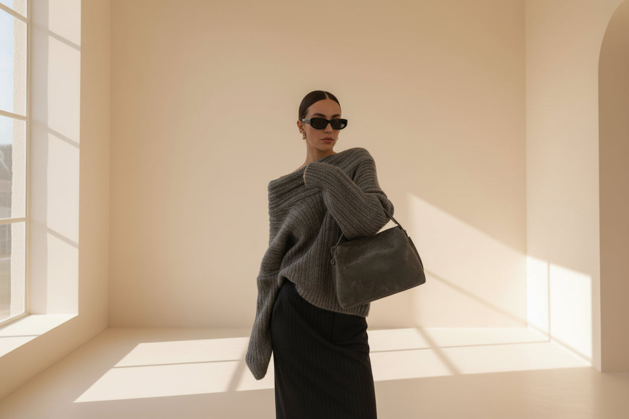 Coralie Off-Shoulder Sweater