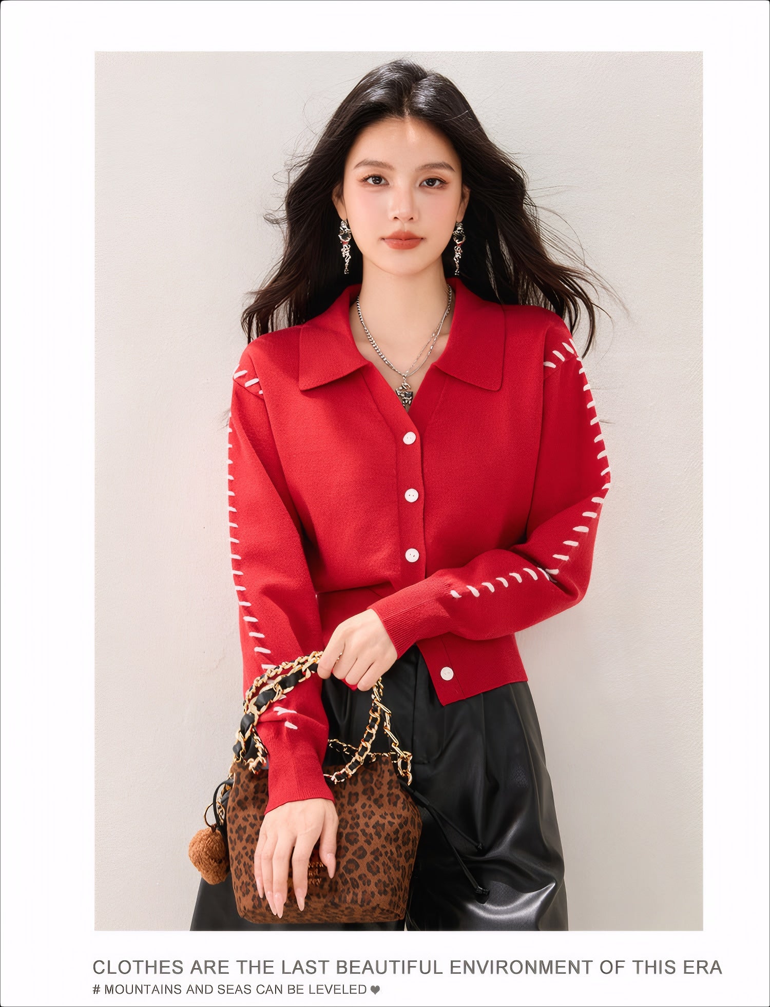 ELNOVÉ Olivia Cardigan Clássico
