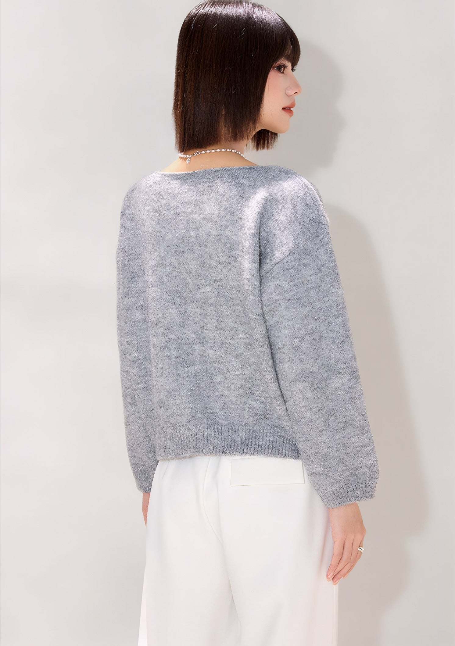 ELNOVÉ Léa Floral Sweater
