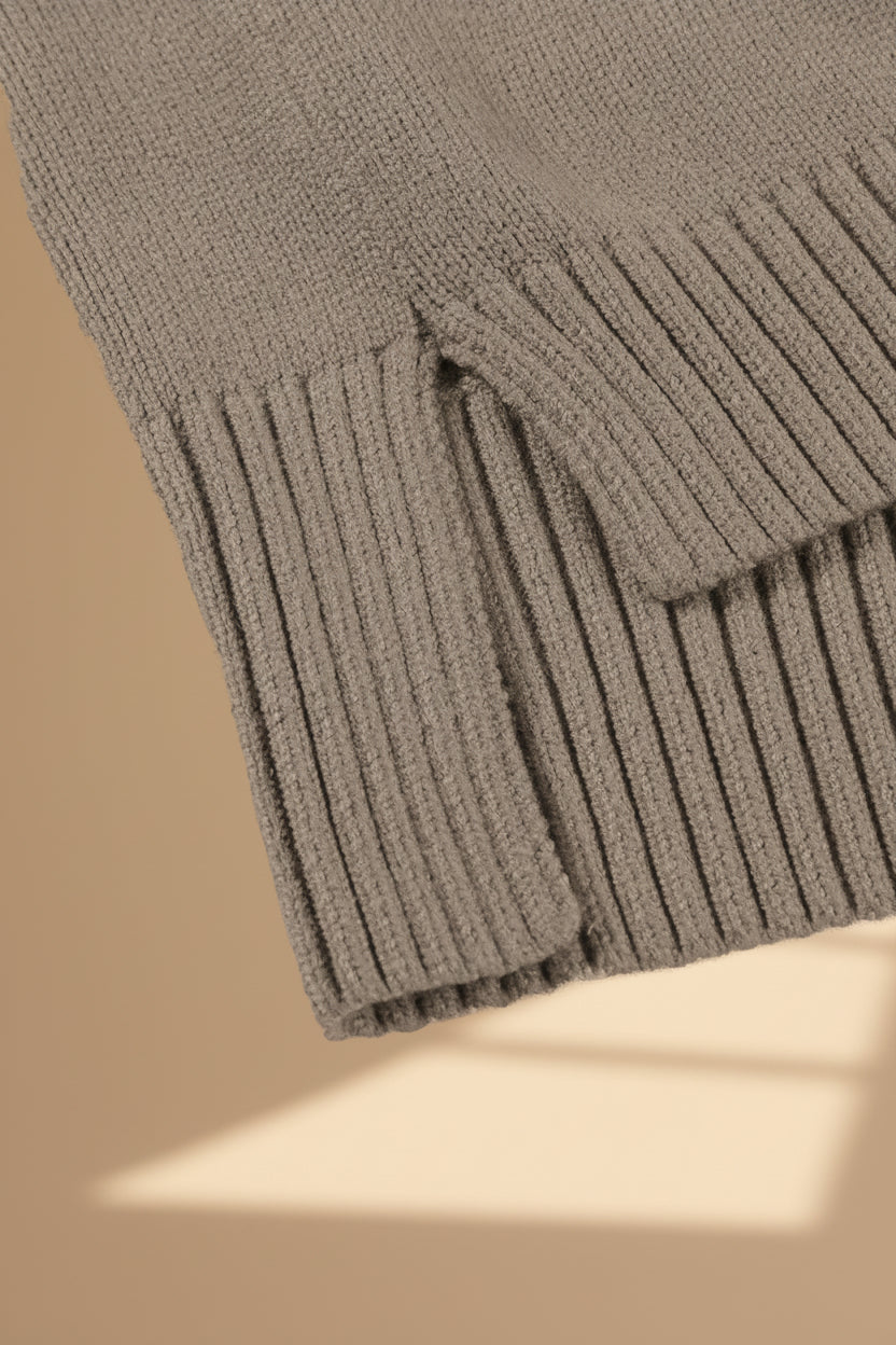 Cable Knit Sweater Vest