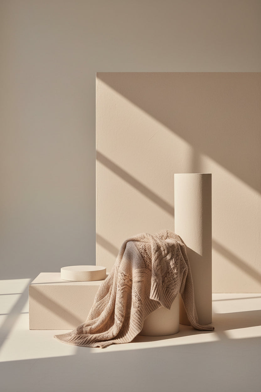 Ribbed Trim Eyelet Cable Knit Cardigan — View 31